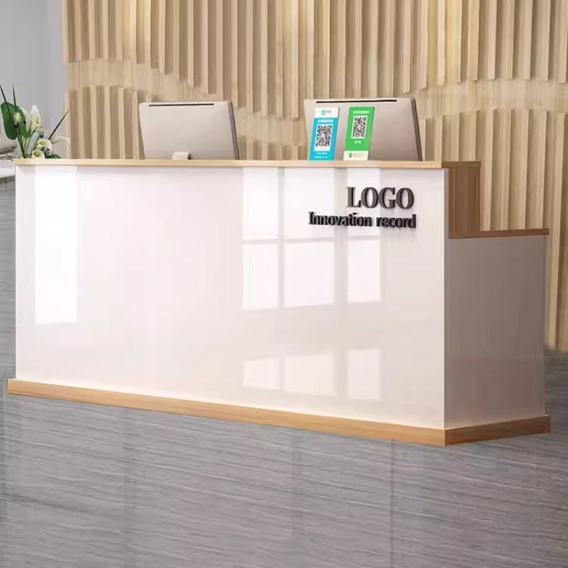 Woodworking Institute - مكتب استقبال عصري فاخر لصالونات التجميل