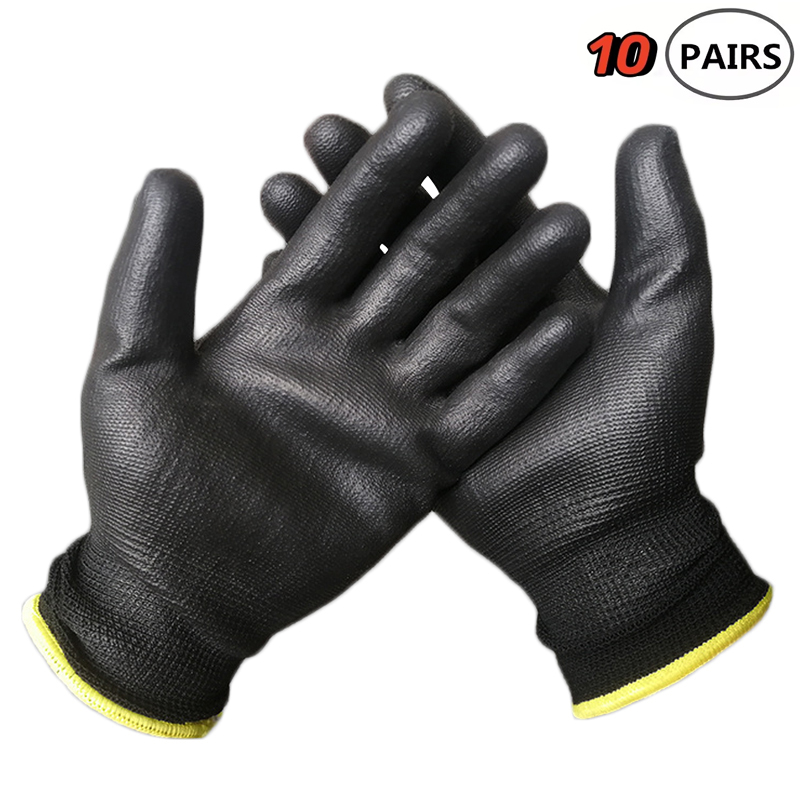 Woodworking Gloves - 20 قطعة قفازات العمل الواقية مقاومة