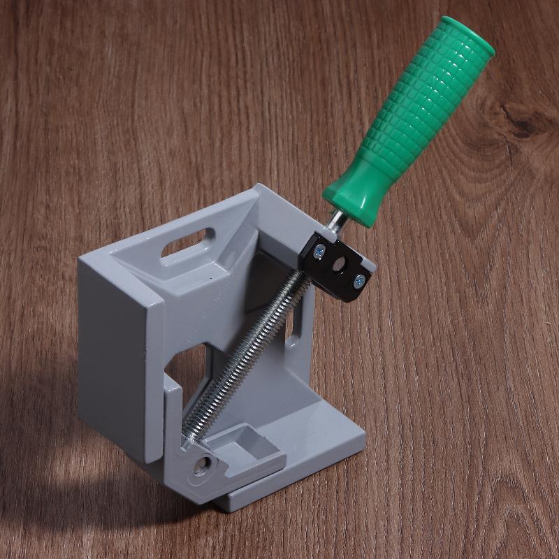 1 قطعة 90 درجة الزاوية اليمنى  - مراجعة Woodworking Right Angle Clamp وسعره