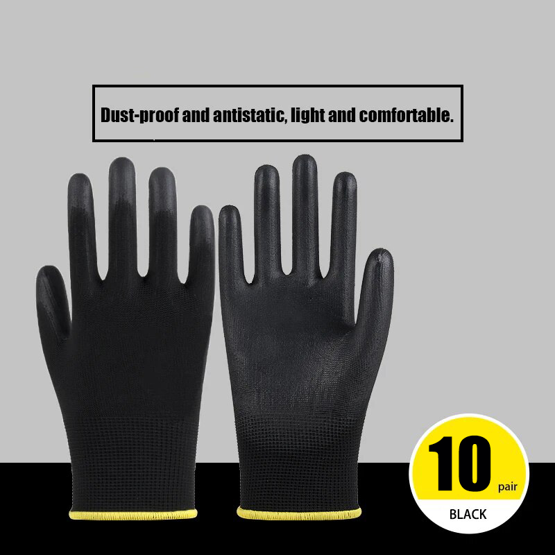 20 قطعة قفازات العمل الواقية م - مراجعة Woodworking Gloves وسعره