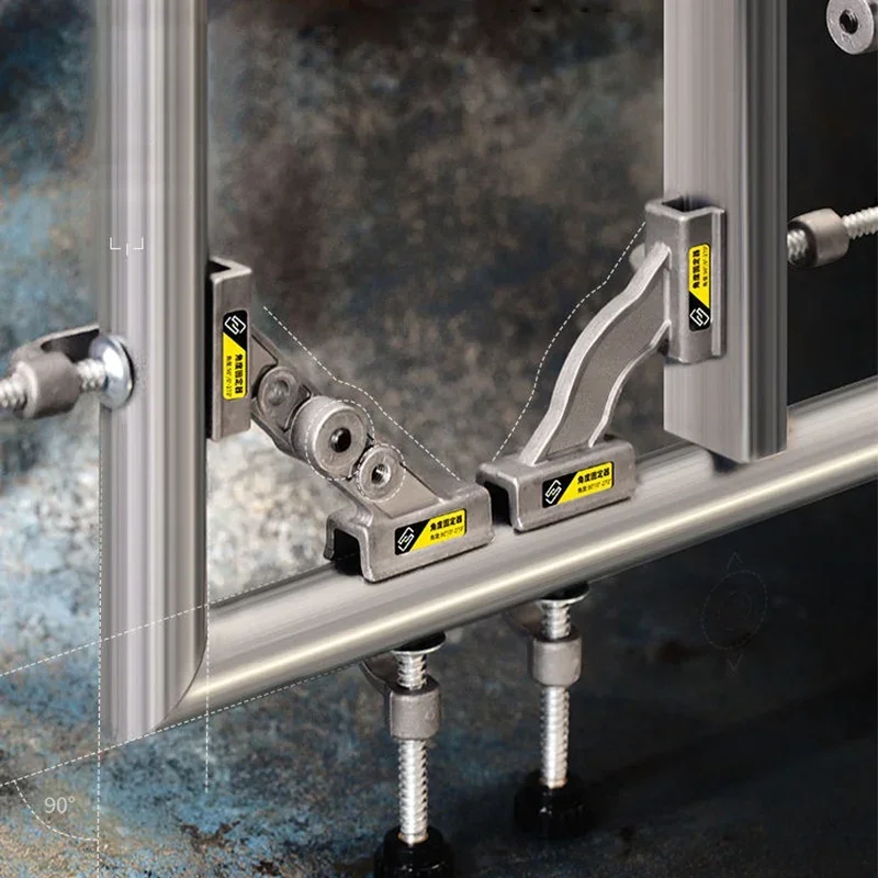 10-180 درجة قابل للتعديل الزاو - مراجعة Woodworking Right Angle Clamp وسعره