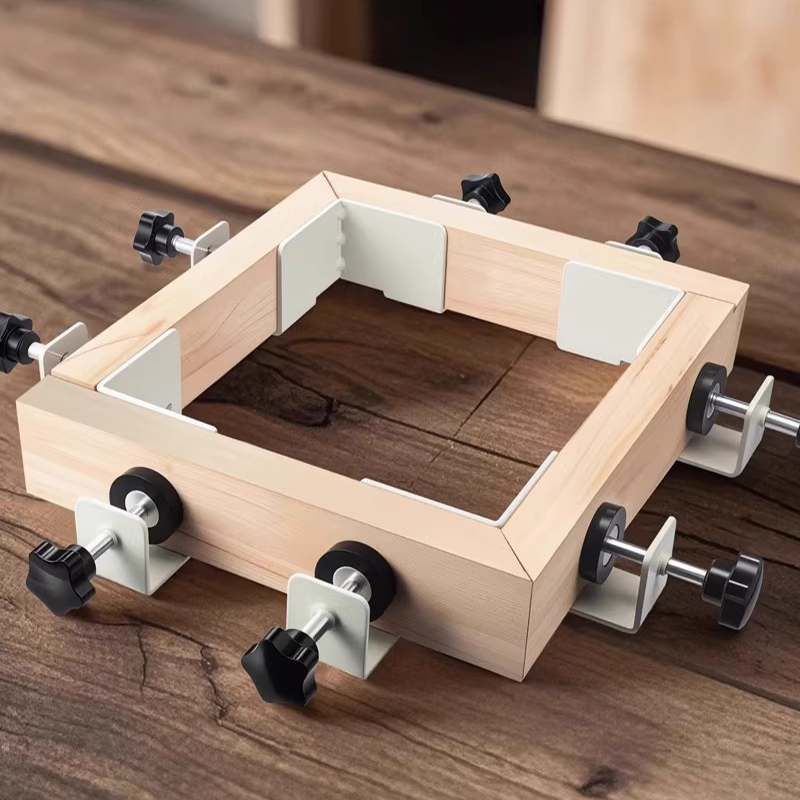 1/2 قطعة 90 درجة تحديد المواقع - مراجعة Woodworking Right Angle Clamp وسعره