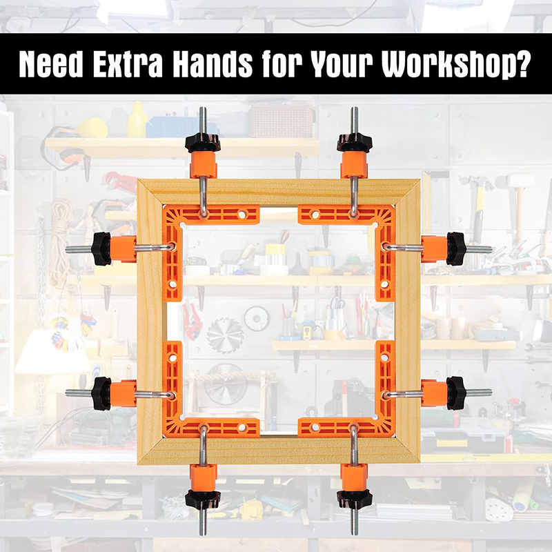 3/4/6/8 بوصة 90 درجة °   مشابك - مراجعة Woodworking Right Angle Clamp وسعره