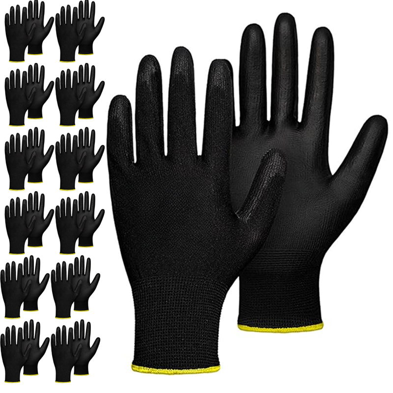 5 أزواج من قفازات النايلون الم - مراجعة Woodworking Gloves وسعره