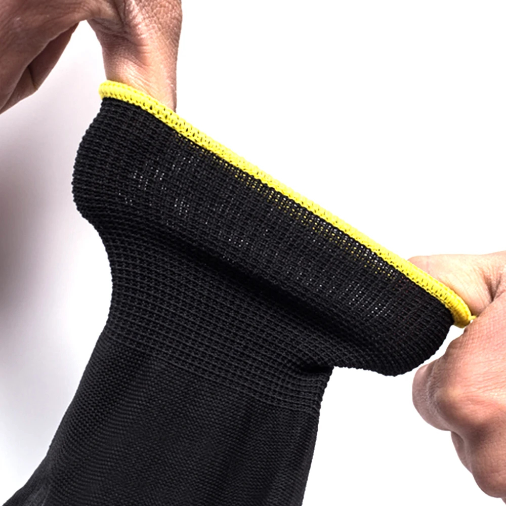 20 قطعة قفازات سوداء مطلية بال - مراجعة Woodworking Gloves وسعره