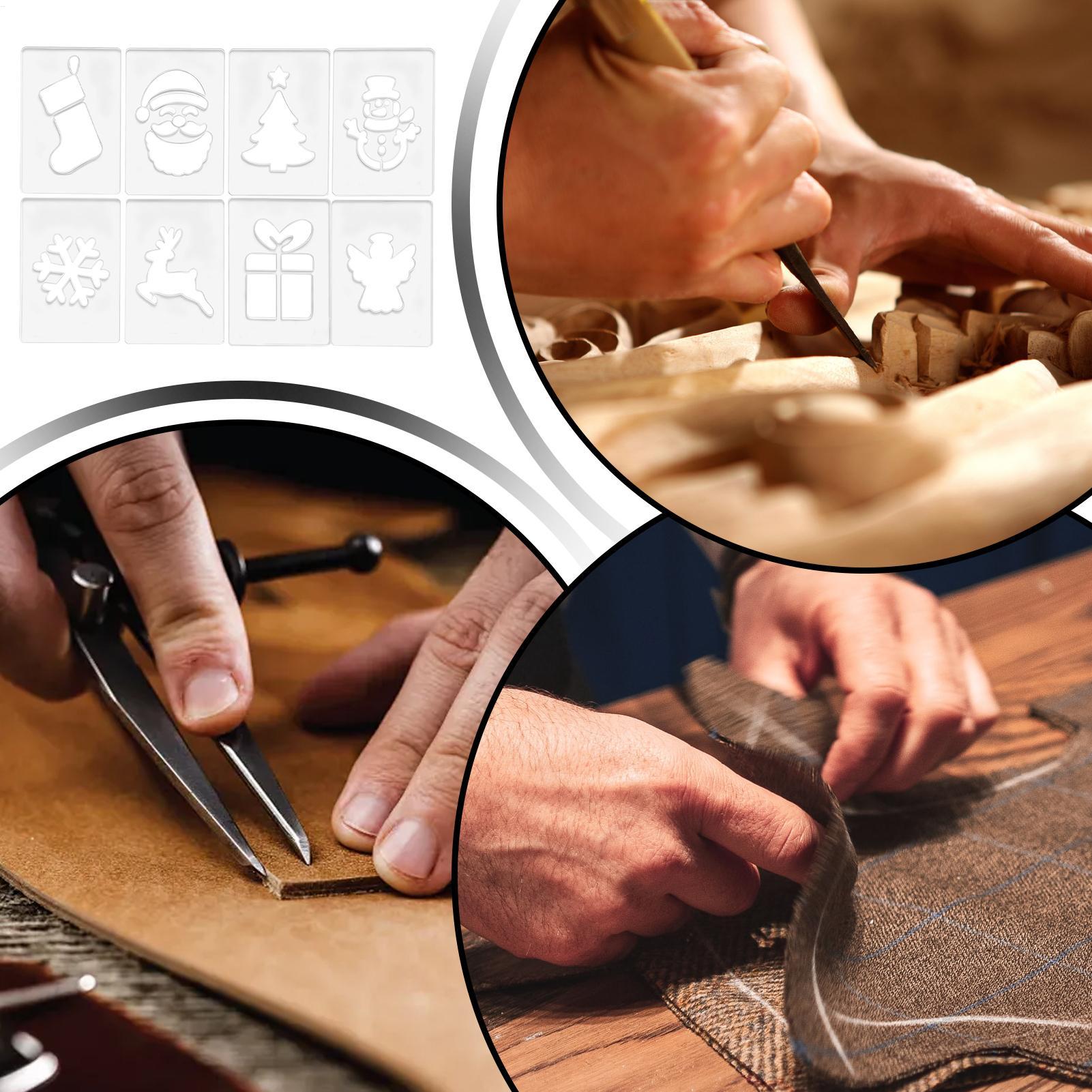 استنسل عيد الميلاد استنسل النج - مراجعة Woodworking Templates وسعره