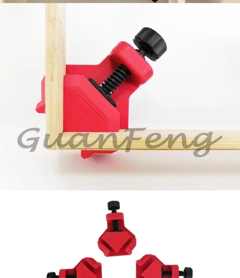 مجموعة من 4 مشابك زاوية قائمة  - مراجعة Woodworking Right Angle Clamp وسعره