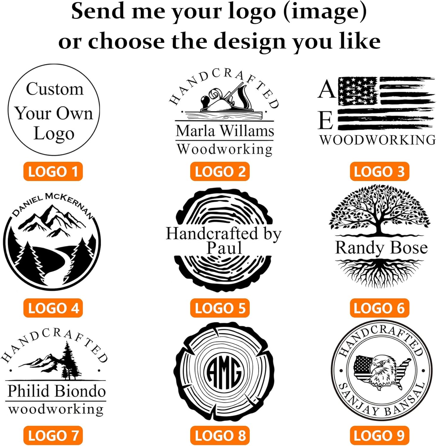 مكواة نقش كهربائية مخصصة للخشب - مراجعة Woodworking Logo Design وسعره