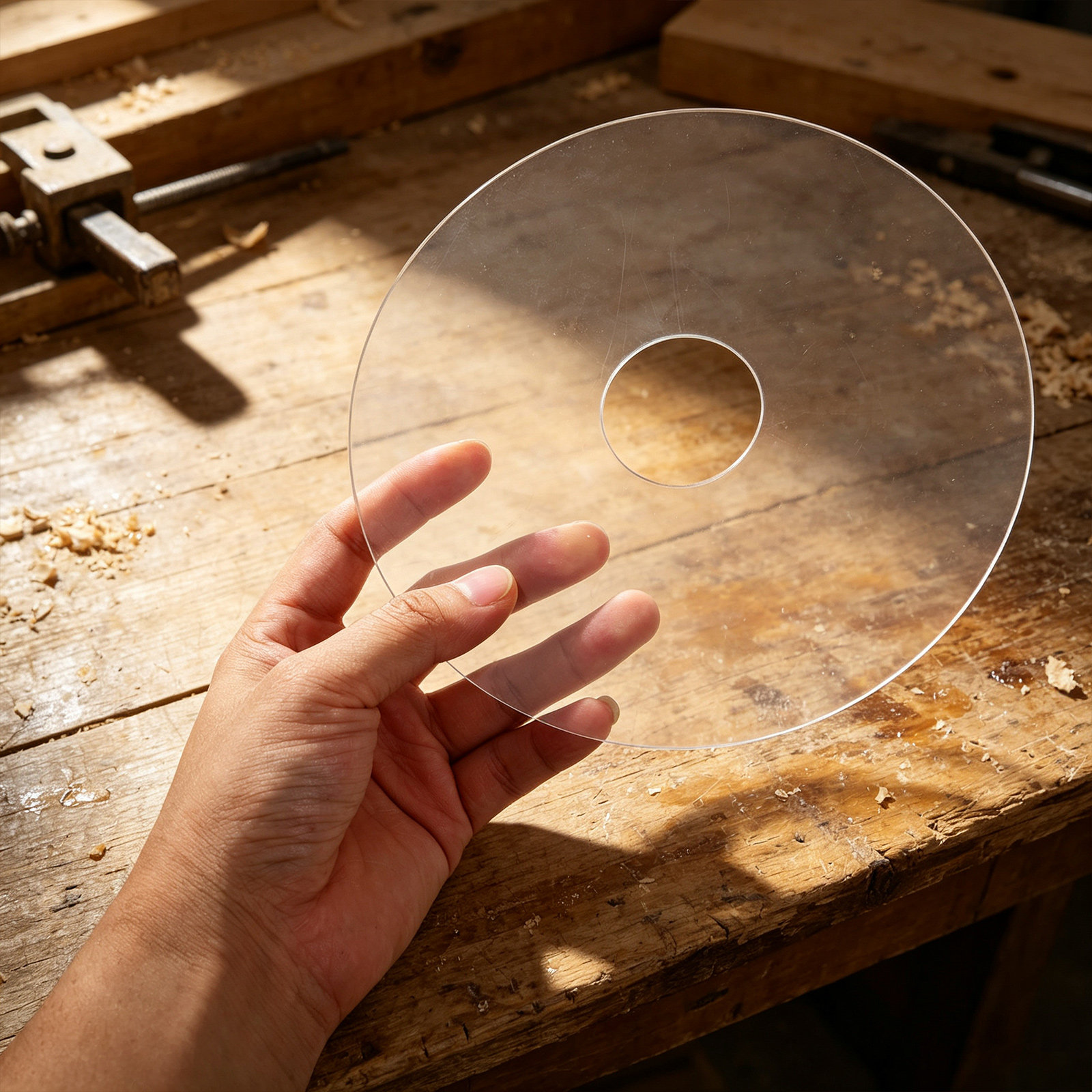 قالب راوتر أكريليك شفاف للنجار - مراجعة Woodworking Templates وسعره