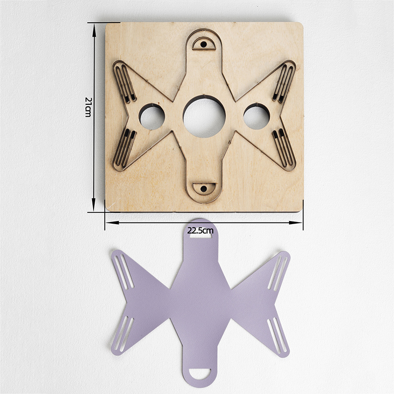 قطع الجلود يموت قطع الجلود حقي - مراجعة Woodworking Templates وسعره