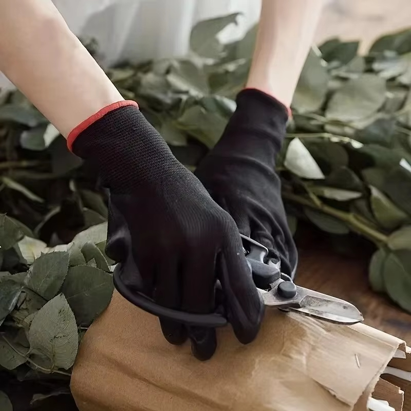 10 أزواج من قفازات العمل المصن - مراجعة Woodworking Gloves وسعره