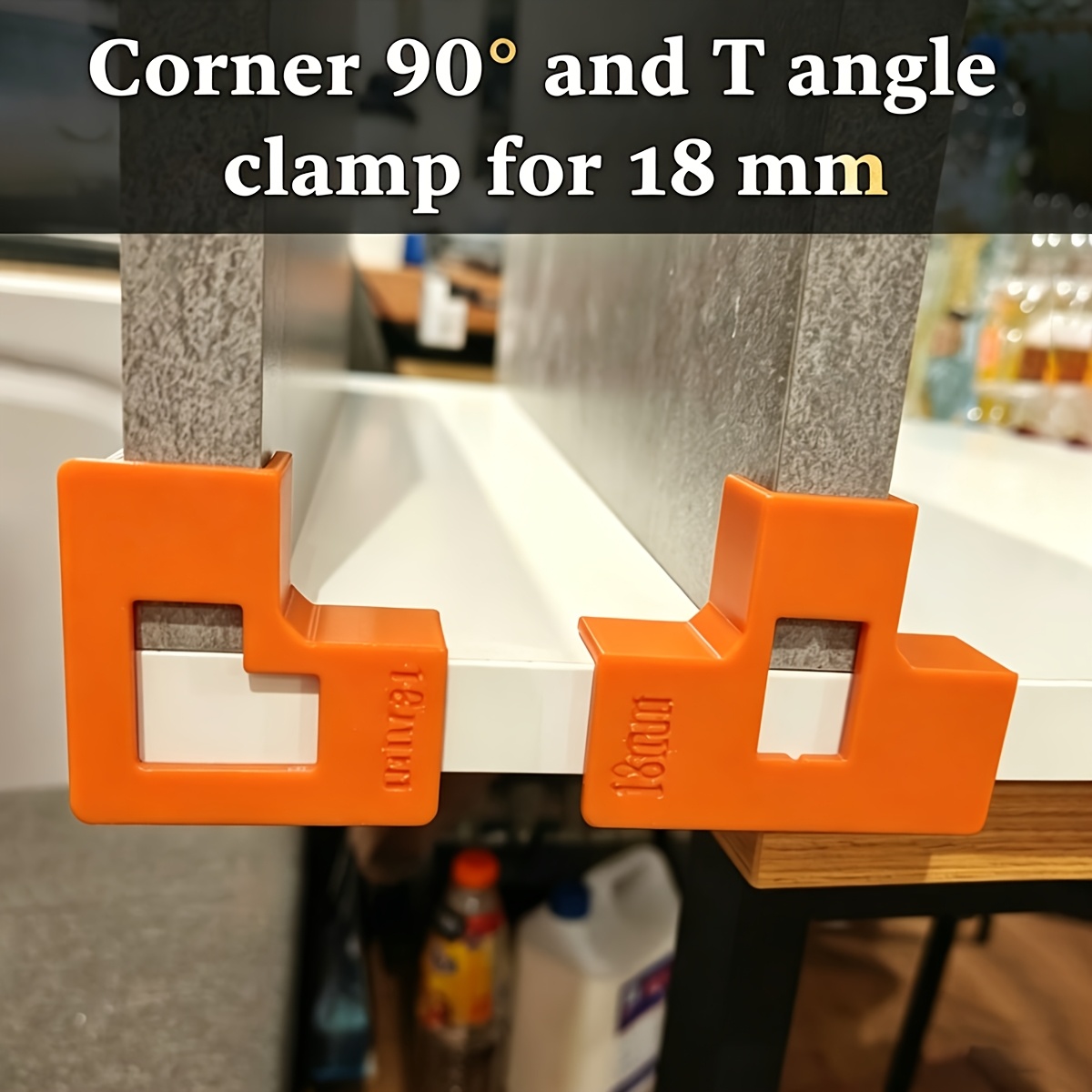 4 قطع 90 °   مشابك زاوية قائمة - مراجعة Woodworking Right Angle Clamp وسعره